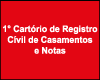 1° CARTORIO DE REGISTRO CIVIL CASAMENTOS E NOTAS