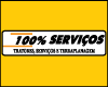 100% SERVICOS logo