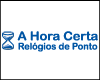 A HORA CERTA RELOGIOS DE PONTO logo