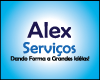 ALEX SERVICOS logo