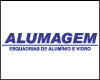 ALUMAGEM ESQUADRIAS DE ALUMÌNIO logo
