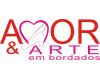 AMOR E ARTE EM BORDADOS logo