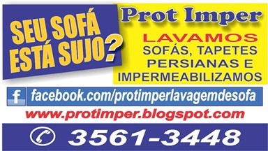 PROT IMPER LAVAGEM E IMPERMEABILIZAÇÃO DE SOFÁS. logo