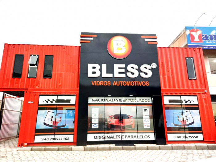 BLESS VIDROS logo