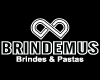 BRINDEMUS BRINDES E PASTAS logo