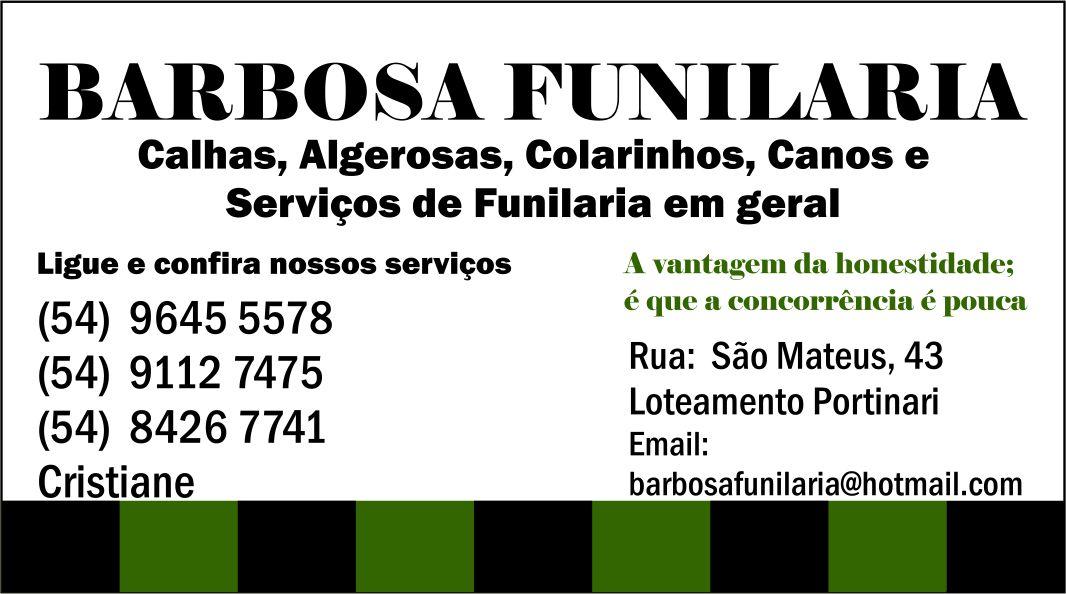 Barbosa Funilaria