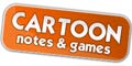 Cartoon Note e Games logo