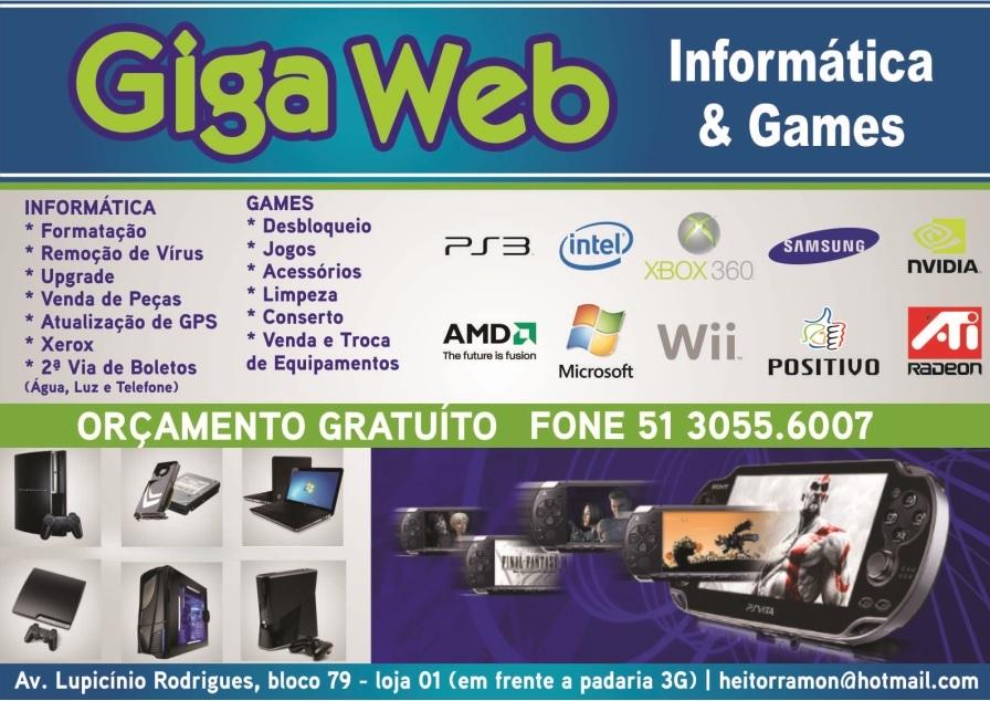 Gigaweb Informática e Games logo