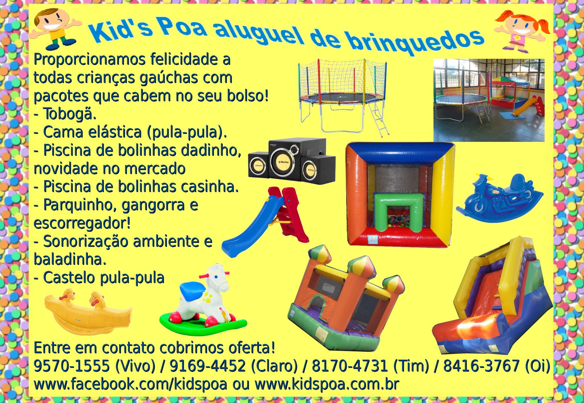 Kidspoa Aluguel de Brinquedos logo