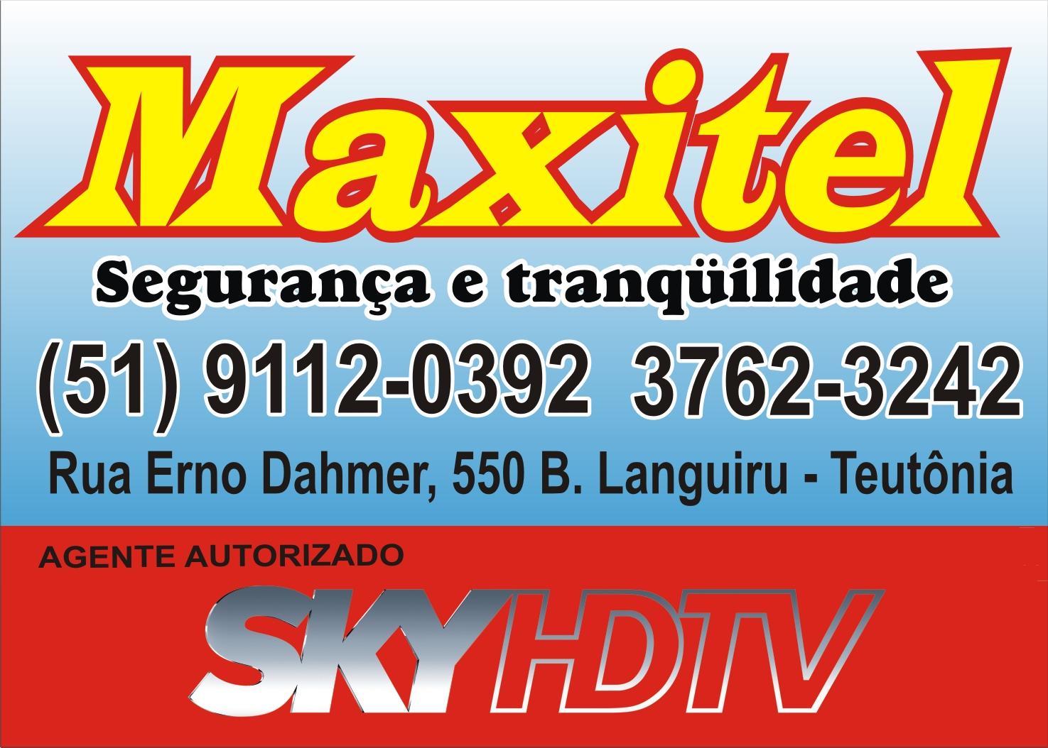 Maxitel Credenciada Sky logo