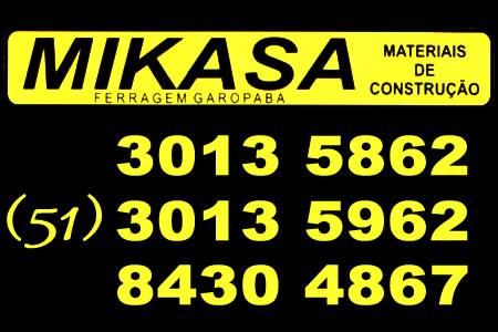 Mikasa Materiais de Construção e Ferragem logo