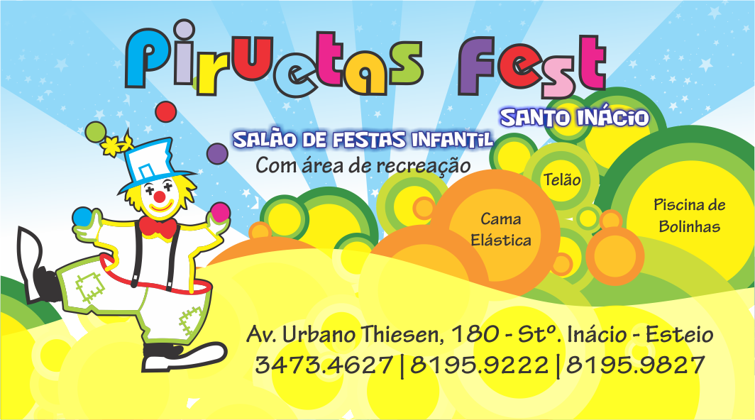 Piruetas Fest Top - Decoração de Festas e Eventos