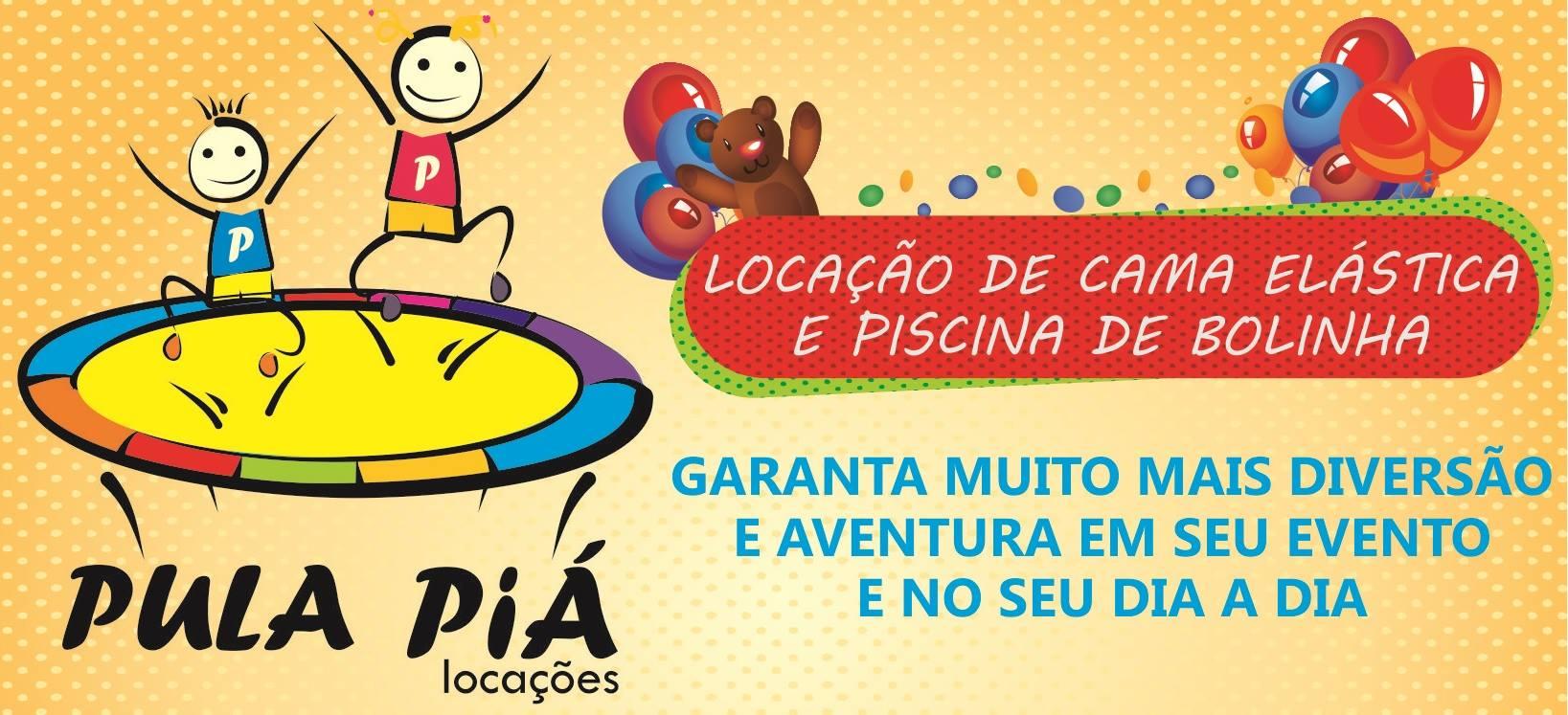 Pula Piá Locações - Aluguel de Brinquedos para Festas logo