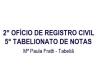 CARTORIO 2º OFICIO DE REGISTRO CIVIL 5º TABELIONATO DE NOTAS