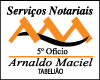 CARTÓRIO ARNALDO MACIEL 5 º OFÍCIO DE NOTAS DO RECIFE  logo