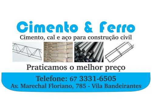 CIMENTO & FERRO logo