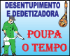 DESENTUPIDORA E DEDETIZADORA POUPA O TEMPO logo