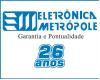 ELETRONICA METROPOLE logo