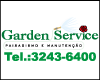 GARDEN SERVICE logo