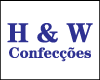 H & W CONFECCOES logo