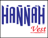 HANNAH VEST logo