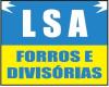 L S A FORROS E DIVISÓRIAS logo