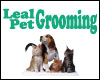 LEAL PET GROOMING logo