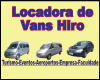 LOCADORA DE VANS HIRO