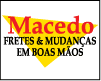 MACEDO MUDANÇAS logo