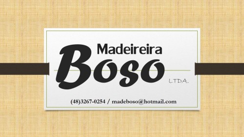 MADEIREIRA BOSO LTDA logo