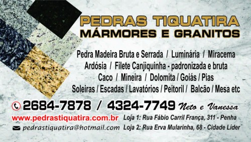 MARMORARIA PEDRAS TIQUATIRA logo
