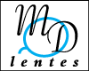 MD LENTES E ÓCULOS logo