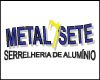 METAL SETE ESQUADRIAS DE ALUMINIO logo