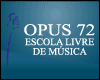 OPUS 72 - ESCOLA LIVRE DE MÚSICA logo