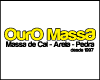 OURO MASSA - MASSA DE CAL, AREIA E PEDRA logo