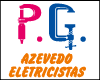 P G AZEVEDO ELETRICISTAS logo