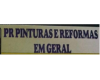 PR PINTURAS E REFORMAS EM GERAL