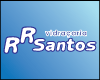 R R SANTOS VIDRAÇARIA  logo