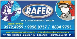 RAFER EPI´S   E FERRAMENTAS logo