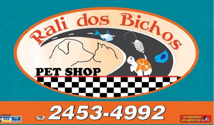 Rali dos Bichos Pet Shop logo