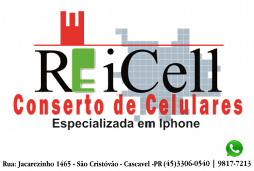 REICELL CELULARES E INFORMÁTICA logo