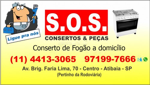 S.O.S CONSERTOS FOGÕES E PANELAS logo
