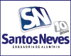 SANTOS NEVES ESQUADRIAS DE ALUMINIO logo
