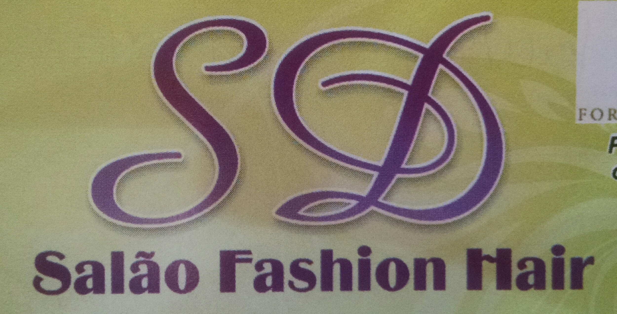 SD SALAO FASHION HAIR logo