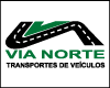 VIA NORTE TRANSPORTE DE VEICULOS logo